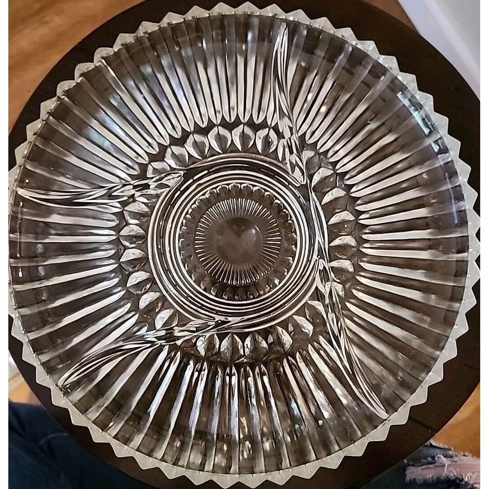 Vintage Kromex Lazy Susan 12" Serving Plate